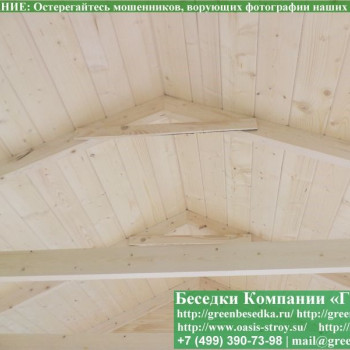 Глухая Имитация По Кровлю Для Беседок, Бытовок, Хозблоков 3х4