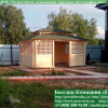 Японская, Китайская Беседка Для Дачи 3х5. Вариант № 2