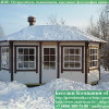 Финский Шестиугольный Гриль-Домик Для Дачи, Дома 4х7