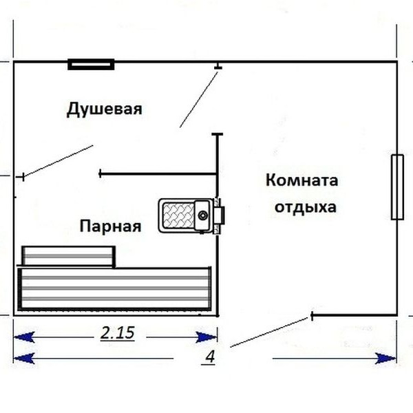 Баня Из Оцилиндрованного Бревна 150 Для Дачи, Дома 3х4