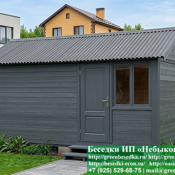 Деревянная Бытовка Для Дачи, Загородного Дома 3х5