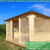 Летняя Закрытая Беседка Для Дачи, Дома, Сада 3.5х4.5