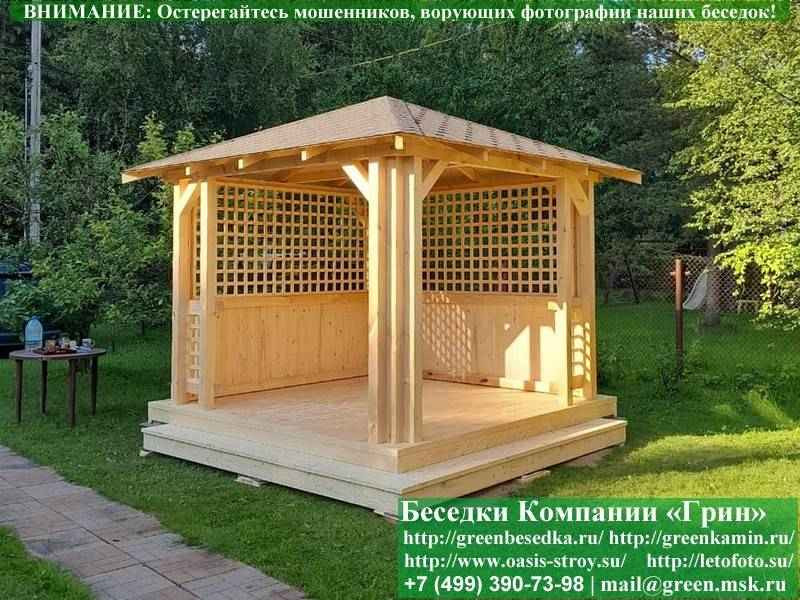 Фотографии Летних Беседок 
