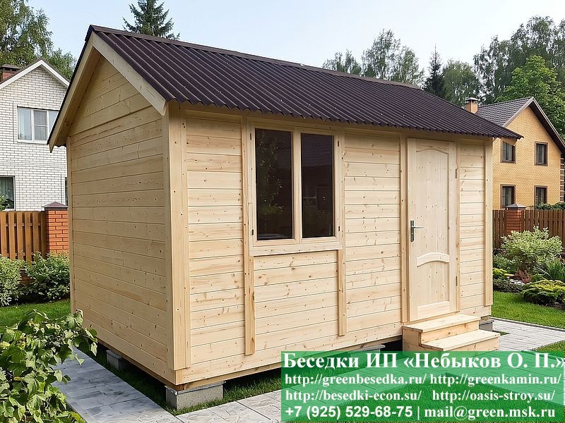3x4bytovka-02_800x600 image Деревянная Бытовка Для Дачи, Загородного Дома 3х4