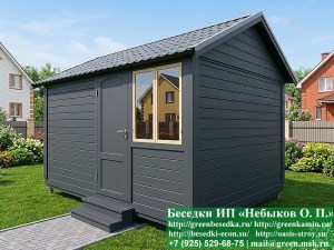 3x4bytovka-06_300x225 image Деревянная Бытовка Для Дачи, Загородного Дома 3х4