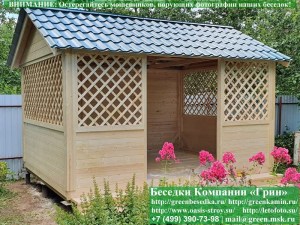 3x4domik22.09.8003_300x225 image Заменить Кровлю На Металлочерепицу В Беседках, Бытовках, Хозблоках 4х6