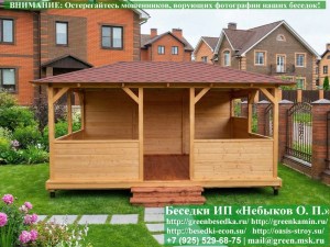 3x5domik1-07_300x225 image Садовая Беседка Для Дачи 'Домик 3х5'. Вариант № 1