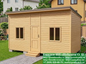 3x6bytovka-odnoskat-015_300x225 image Односкатная Жилая Бытовка, Мини-Домик Для Дачи 3х6