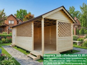 3x7shozblokom2-07_300x225 image Беседка Для Дачи 'Домик С Хозблоком 3х7'. Вариант № 2