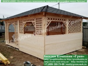 4x6minishater.m22.04.800_300x225 image Беседка для дачи 'Шекспир 4х6'