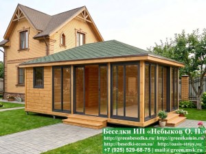4x6steklo-hozblok-0128_300x225 image Закрытая Застекленная Беседка С Хозблоком 6х8