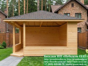 5x5steklo-05_300x225 image Деревянный Летний Домик Для Дачи, Загородного Дома 5х5