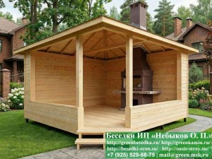 5x5steklo-07_300x225 image Деревянный Летний Домик Для Дачи, Загородного Дома 5х5