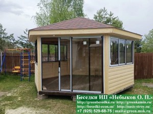 6gran5-aluminiy-04_300x225 image Шестиугольная Беседка С Алюминиевыми Окнами Ø5