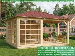 6x8stelo-naves-05_300x225 image Застекленная Беседка-Веранда Для Дачи С Хозблоком 6х7