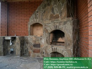 besedka-iz-kirpicha2-04_300x225 image Шестиугольная беседка из кирпича с манлом-барбекю. Диаметр беседки 6 метров